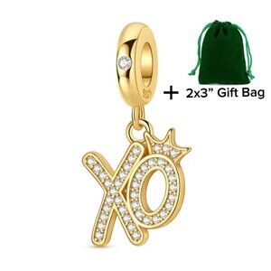 XO Dangle Charm | 925 Silver | Brand New